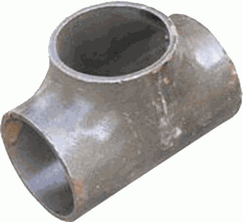 Тройник стальной Ду 89 -76 (89х3,5-76х3,5) переходной под приварку ГОСТ 17376-2001, 95016