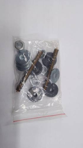 Крепеж сливной колонки вертикальной 2 болта 