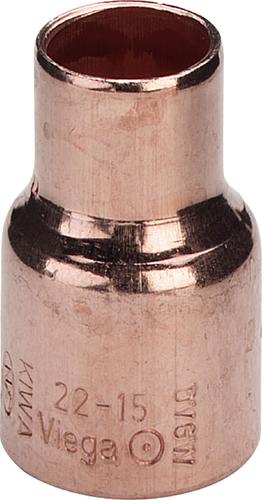 Медь. Муфта переходная 35*28 мм Viega, Sanha  5240, 95240