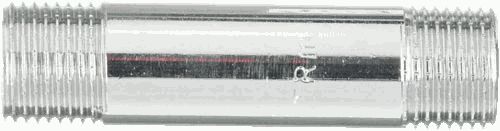 Бочонок удлин.  1/2"  50 (80)  мм никель латунь TRm 06173 Бочонок удлин.  1/2"  50 (80)  мм никель латунь TRm 06173