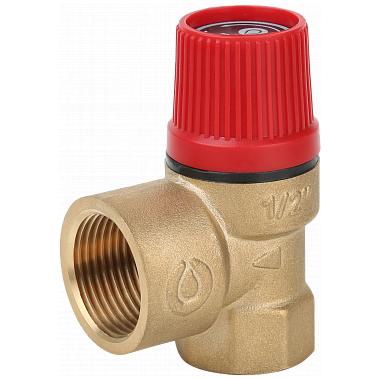 Клапан предохранительный 1/2" x 3/4" г-г, 3 бара Gappo