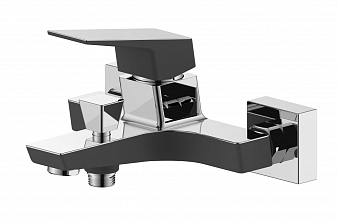 ARGO 3505 GRANO NEW black Смеситель для ванны, хром/черный