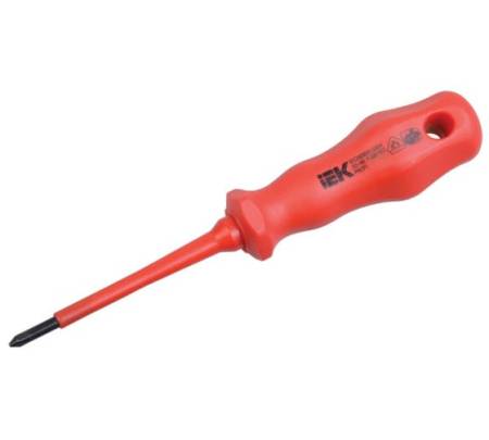 Отвёртка крестовая Profi Ph2х100мм 1000В IEK TSC-3PH-2100