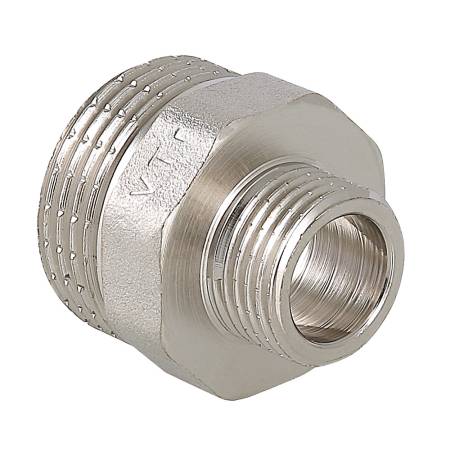 Бочонок перех. 1/2" х 3/8"  ник.  лат., Valtec