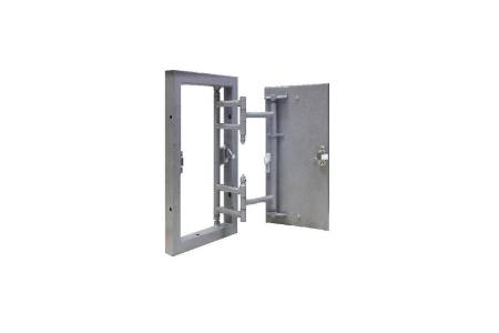 Люк ревизионный D Ceramo Steel 500х500 скрыт.монтаж окраш.сталь EVECS под плитку
